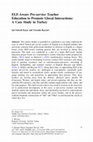 Research paper thumbnail of ELF-Aware Pre-service Teacher Education to Promote Glocal Interactions: A Case Study in Turkey