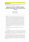 Research paper thumbnail of Appresentational and Knowledge-based Constitution of Everyday Life Proof