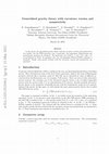 Research paper thumbnail of Generalized gravity theory with curvature, torsion and nonmetricity