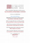 Research paper thumbnail of XXV World Congress of Philosophy - Rome 2024