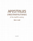 Research paper thumbnail of The Apostolus Christinopolitanus: a codicological study of the Cyrillic codex of the twelfth century