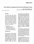Research paper thumbnail of Crew Protection, Contingency EVA and the Crew Exploration Vehicle