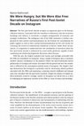 Research paper thumbnail of We Were Hungry, but We Were Also Free: Narratives of Russia's First Post-Soviet Decade on Instagram