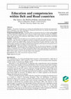 Research paper thumbnail of Education and competencies within Belt and Road countries