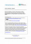 Research paper thumbnail of Predicting sulphur and nitrogen deposition using a simple statistical method
