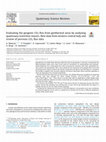Research paper thumbnail of Evaluating the geogenic CO2 flux from geothermal areas by analysing quaternary travertine masses. New data from western central Italy and review of previous CO2 flux data