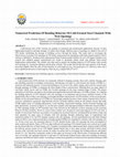 Research paper thumbnail of Numerical Prediction Of Bending Behavior Of Cold-Formed Steel Channels With Web Openings