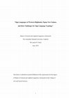 Research paper thumbnail of Sign languages of Western Highlands, Papua New Guinea, and their challenges for sign language typology