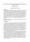Research paper thumbnail of Sign networks: Nucleated network sign languages and rural homesign in Papua New Guinea