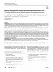 Research paper thumbnail of Affective and Attitudinal Features of Benevolent Heterosexism in Italy: The Italian Validation of the Multidimensional Heterosexism Inventory. Sexuality Research and Social Policy (2024). https://doi.org/10.1007/s13178-024-00951-2