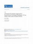Research paper thumbnail of A feminist social justice approach to reproduction-assisting technologies: a case study on the limits of liberal theory