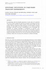 Research paper thumbnail of Epistemic Intuitions in Fake-Barn Thought Experiments