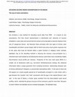 Research paper thumbnail of DECODING SECOND ORDER ISOMORPHISMS IN THE BRAIN: The case of colors and letters