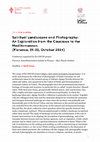 Research paper thumbnail of Call for Papers - Conference organized by the OSCOP Project:
"Spiritual Landscapes and Photography: An Exploration from the Caucasus to the Mediterranean" (Florence, 21-22, October 2024)