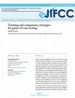 Research paper thumbnail of Training and Competency Strategies for Point-of-Care Testing