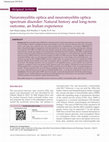 Research paper thumbnail of Neuromyelitis optica and neuromyelitis optica spectrum disorder: Natural history and long-term outcome, an Indian experience