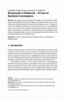 Research paper thumbnail of Reciprocals in Kokborok -A Case of Syntactic Convergence