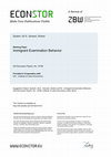 Research paper thumbnail of Immigrant Examination Behavior