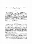 Research paper thumbnail of Mate choice in Australian brush-turkeys Alectura lathami : a preliminary report