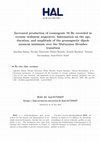 Research paper thumbnail of Increased production of cosmogenic 10Be recorded in oceanic sediment sequences: Information on the age, duration, and amplitude of the geomagnetic dipole moment minimum over the Matuyama–Brunhes transition