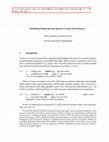 Research paper thumbnail of Rethinking Indonesian-type passives: Lessons from Javanese