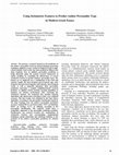 Research paper thumbnail of Using Stylometric Features to Predict Author Personality Type in Modern Greek Essays