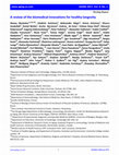 Research paper thumbnail of A review of the biomedical innovations for healthy longevity