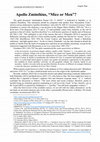 Research paper thumbnail of Apollo Zminthius