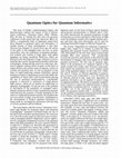 PDF) Fundamentals of quantum optics and quantum information