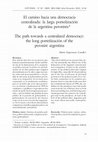 Research paper thumbnail of El camino hacia una democracia centralizada: la larga porteñización de la argentina peronista
