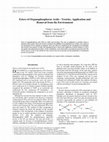 Research paper thumbnail of Esters of organophosphorus acids: Toxicity, application and removal from the environment