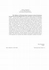 Research paper thumbnail of The Influence of Photolysis Rate Constants in Ozone Production for the Paso del Norte Region