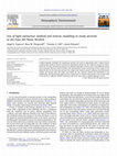 Research paper thumbnail of Use of light-extinction method and inverse modeling to study aerosols in the Paso del Norte Airshed