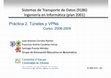 Research paper thumbnail of Sistemas de Transporte de Datos (II) - Presentación de la práctica 2