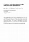 Research paper thumbnail of A cooperative robotic system based on multiple sensors to construct metallic structures