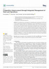 Research paper thumbnail of Competitive Improvement through Integrated Management of Sales and Operations