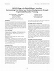 Research paper thumbnail of MEDDLEing with Digital Library Searches