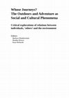 (PDF) Whose Journeys: The outdoors and adventure as social ...