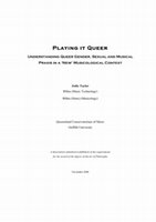(PDF) Playing It Queer: Understanding Queer Gender, Sexual and ...