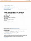 Research paper thumbnail of Towards an Understanding of the Factors that Influence Citizen Trust in Social Media Health Platforms