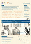 Research paper thumbnail of Gefangene »Kolonialsoldaten« im Fokus der NS-Forschung