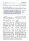 Research paper thumbnail of Hemorrhagic infarctive stroke in COVID-19 patients: report of two cases and review of the literature
