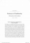 Research paper thumbnail of The Invention of Vedic Authority