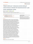Research paper thumbnail of “Gilead is within you”: a theocratic narrative setting of cultural memory in Atwood’s The Testaments