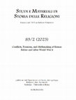 Research paper thumbnail of Marianna Ferrara and Eduard Iricinschi, “Introduction: Conflicts, Tensions, and Mythmaking at Eranos: The Study of Religions Before and After World War II”, Studi e Materiali di Storia delle Religioni 89/2 (2023), 439-444.