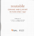 Research paper thumbnail of Mutable: Indian Ceramics in a State of Flux