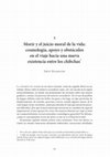 Research paper thumbnail of Morir y el juicio moral de la vida: cosmología, apoyo y obstáculos en el viaje hacia una nueva existencia entre los chibchas