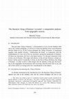 Research paper thumbnail of The theonym ‘King of Kaunos’ revisited: a comparative analysis from epigraphic sources
