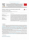 Research paper thumbnail of Nonlinear response of an electroelastic spherical shell
