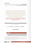 Research paper thumbnail of Quien canta, sus males espanta. Juventud femenina pentecostal: violencia y música en la novela La muerte es una vieja historia de Hernán Rivera Letelier